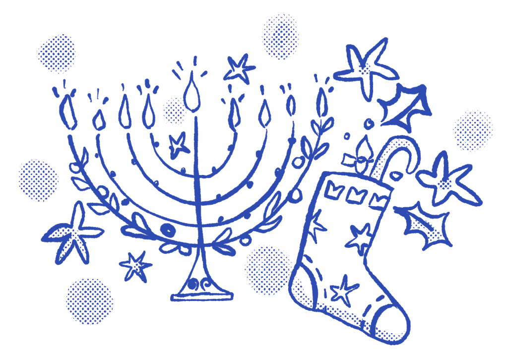 Adbot e-commerce calendar Hanukkah